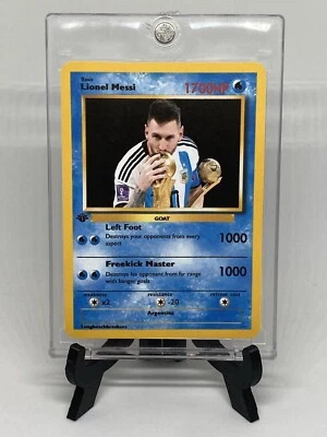 Tarjeta Pokémon Lionel Messi Argentina Foto 1 de 2