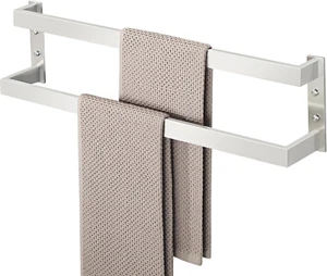 Double Towel Bar 24", SUS304 Stainless Steel Towel Racks for Bathroom Wall Mount - Picture 1 of 9