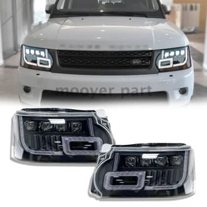 Pair Headlight Assembly For Land Rover Range Rover Sport 2010-2013 Plug and play - Picture 1 of 5