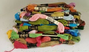DMC Embroidery Floss Lot Variety Colors 100 Full Skeins New Unused Bundle  #5