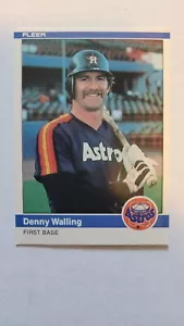 1984 Fleer Denny Walling #244 EX/NM - Bild 1 von 1