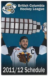 2011-12 BCHL League Hockey Schedule !!! Many Sponsors - Picture 1 of 1
