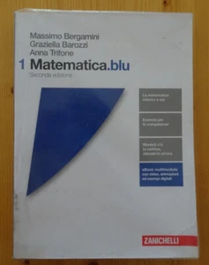 Matematica.blu 1 - Buone condizioni con copertina trasparente - Foto 1 di 3