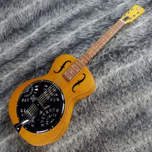 Epiphone Dobro Hound Dog Round Neck Resonator Acoustic Guitar Used From Japan - Picture 1 of 8