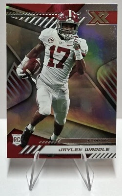 JAYLEN WADDLE 2021 Panini XR RC Card#185 ALABAMA TIDE Dolphins! - Image 1 of 2
