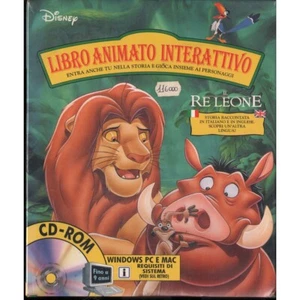 Libro Animato Interattivo Il Re Leone CD ROM Disney Interactive - GA1001 Sigilla - Imagen 1 de 2