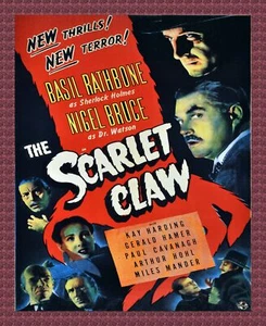 8535.Decoration movie Poster.Home Room wall art design.Scarlet Claw Noir film - Picture 1 of 1