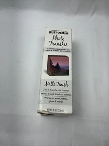 Rust-oleum Photo Transfer (Matte Finish) 8 oz. Bottle - Picture 1 of 4