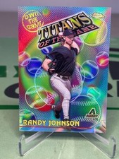 2000 Topps Chrome Randy Johnson Own the Game Refractor Titans of the Game - AZ