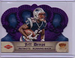 Jeff Demps 2012 Crown Royale VIOLA Ser#d 19/25 Rookie Rc - Foto 1 di 1