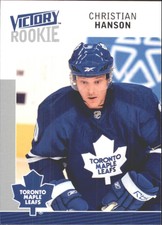 2009-10 Finnish Upper Deck Victory Maple Leafs Hockey Card #217 Christian Hanson