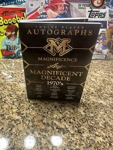 2023 Leaf Baseball Magnificent Decade 1970s-12 Auto’s #MDE-1-Rose, Ryan +10 3/3 - Picture 1 of 5