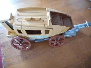 Rare Bravestarr Stage Coach. (working) plus Mechanical Horse. - Picture 1 of 11