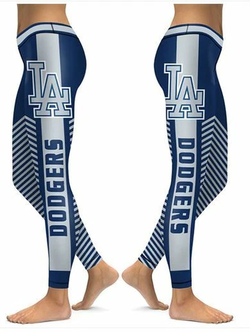Los Angeles Dodgers Women's Leggings Small - 2X-Large Cover