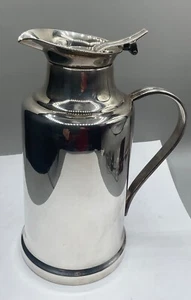 CHRISTOFLE ALBI SILVER PLATED THERMOS/ PITCHER - Picture 1 of 9
