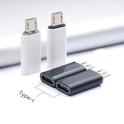 LOT USB 3.1 Type C Female to Micro USB Male Adapter Converter Connector USB-C - Image 1 of 4