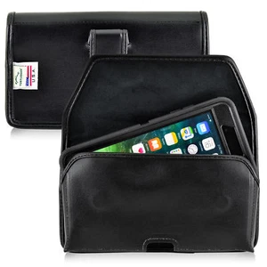 Funda iPhone 8 Plus iPhone 7 Plus Clip Otterbox Cuero Negro Tortuga - Imagen 1 de 6