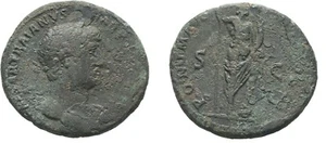 Ancient Rome Trajan, AD 119-121 Large As Genius - Picture 1 of 1