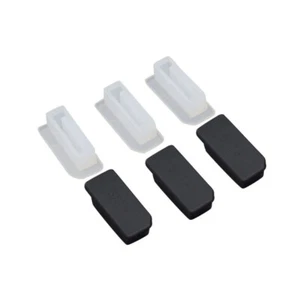 SATA3.0 Protective Silicone Plug/Cover Cap Black / Clear Soft Silicone Dust Plug - Picture 1 of 7