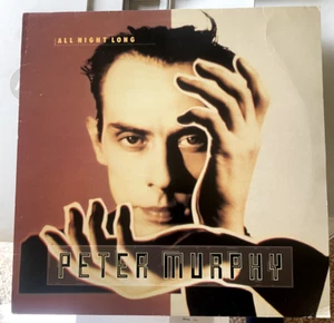 Peter Murphy - All Night Long (VINYL) RARE VG++ Import - Picture 1 of 6
