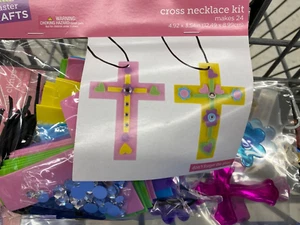 24 Foam Crosses 6" x 8" craft supply Sunday school teacher Camp - Picture 1 of 1