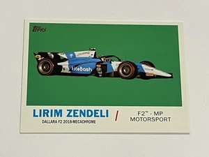 2021 Topps Formula 1 Racing 1961 Sports Cars - Lirim Zendeli - MP Motorsport F2 - Picture 1 of 2