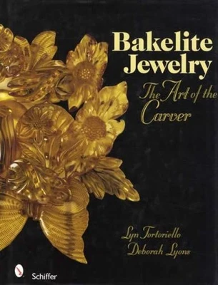 Vintage 1930s Bakelite Jewelry Collector ID Guide - Carved Art Deco Bangles More - Image 1 of 4