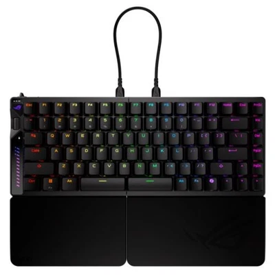Asus Rog Falcata Compact 75% Split Rgb Gaming Keyboard Wireless/Btooth/Usb Magne - Image 1 of 2