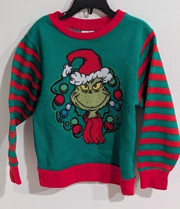 The Grinch Red & Green Ugly Sweater, Kinder Gr. XS, Unisex, Dr. Seuss - Bild 1 von 15