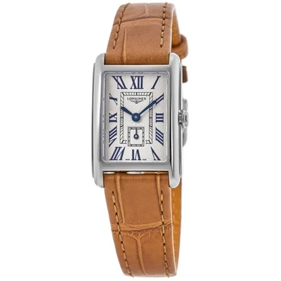New Longines DolceVita Silver Dial Leather Strap Women's Watch L5.512.4.71.4 - Image 1 of 4