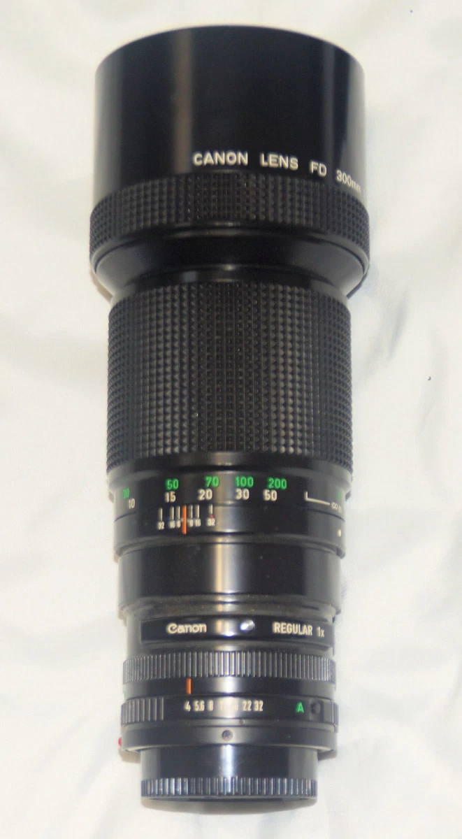 Canon FD f/4 Camera Lenses 300mm Focal for sale - eBay