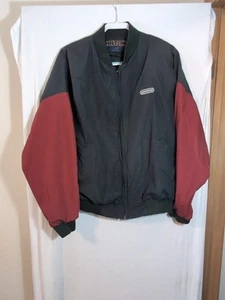 *Distressed* Vintage Men's XL Hilton Conoco Embroidered Lightweight Jacket - Picture 1 of 5