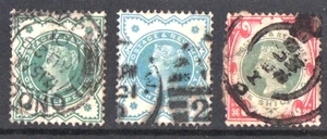 GREAT BRITAIN DIFINITIVES - 2 x COLOUR TONES / CRISP FINE USED - 3rd PAPER ATT. - Picture 1 of 2