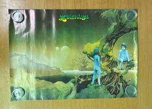 Póster de portada original Yes (banda) "Yesterdays" LP 24x33 Squire Wakeman Howe DEAN - Imagen 1 de 7