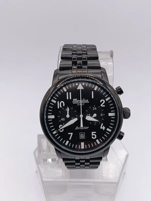 Mondia Aviator Black Steel - Imagen 1 de 4