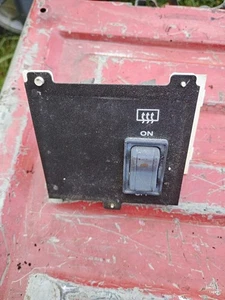 Jeep Cherokee XJ 84-96 OEM Rear Defrost Dash Switch Trim Bezel - Picture 1 of 2
