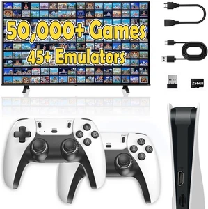 Wireless Retro Spielekonsole mit 50000+ Spielen, integrierten 45+ Spieleemulatoren - Bild 1 von 6