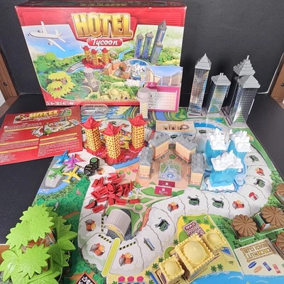 Hotel Tycoon Board Game 3D game Property Magnate Real Estate Complete. - Image 1 of 4