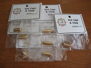 Basic Gold Endkappen & Verschlüsse 8 mm - Bild 1 von 3