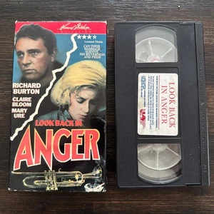 Look Back in Anger VHS - Richard Burton, Claire Bloom, Mary Ure - Imagen 1 de 3