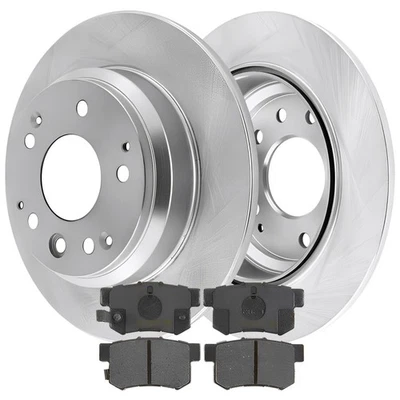Rear Disc Brake Rotors & Pads for Acura RL 98-96, Acura Legend 95-91; 282mm - Image 1 of 4