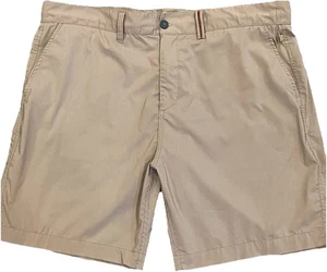 True Grit Los Angeles Shorts Herren 40 beige Flatfront Stretch recyceltes Polyester - Bild 1 von 10