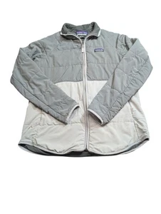 Patagonia Women's Pack In Jacket Gray Two-Tone Size L Outdoors - Light Weight - Picture 1 of 6