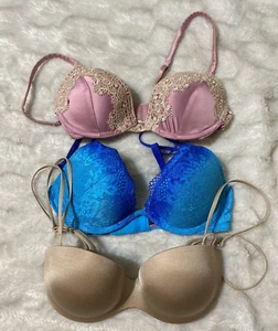 Lot of 3 - Bras 32B Women’s Sexy La Senza Lingerie - Picture 1 of 6