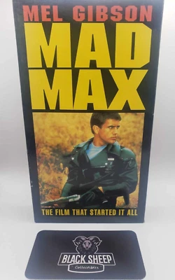 Mad Max VHS 1993 Mel Gibson Movie Vintage 90s Tapes Cult Classic Film Action - Image 1 of 3