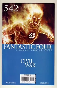 Fantastic Four #542 - March 2007 Marvel - Civil War story - Near Mint (9.4) - Picture 1 of 1