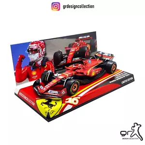 Charles Leclerc - Ferrari SF-24 - Winner F1 Monaco GP 2024 / Burago / 1:43 - Foto 1 di 4