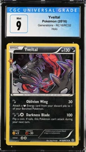 Pokemon 2016 Generations Radiant Collection Yveltal Holo CGC 9 RC16 - Bild 1 von 1