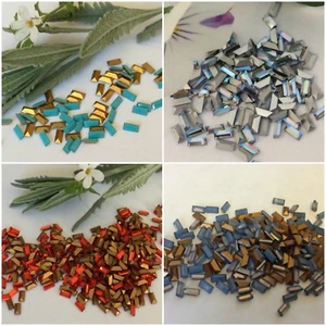 Swarovski #4500 #4501Baguettes 4x2mm Pack of 12 CRAFT REPAIR Colour Options - Picture 1 of 35