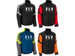 Fly Racing Outpost Jacket Snowmobile Waterproof Winter Reflective Cordura® Snow - Picture 1 of 9